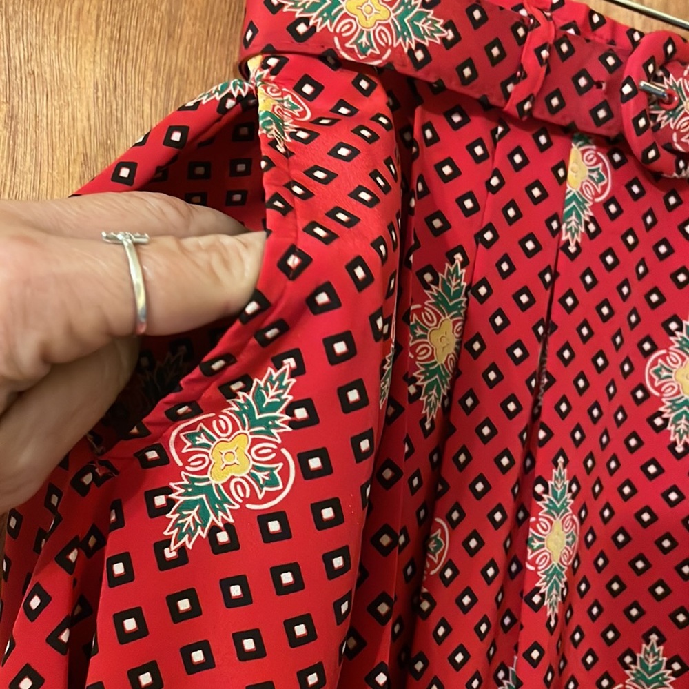 Evan Picone vintage Beautiful festive 3 piece skirt set. (Mlb) - Picture 12 of 16